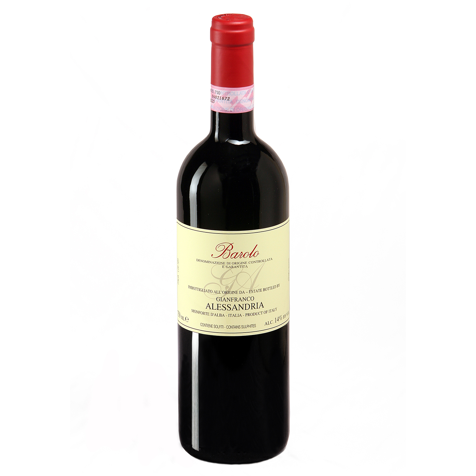 Gianfranco Alessandria - DOCG Barolo 2020 / SB Art 73985